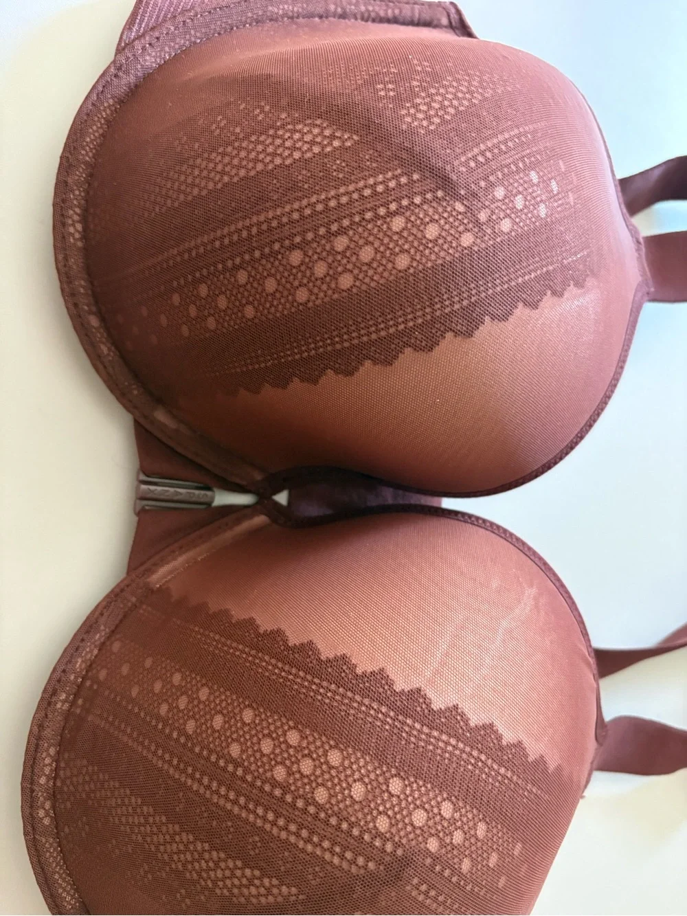 SPANX Seamless Molded Bra in Deep Wine